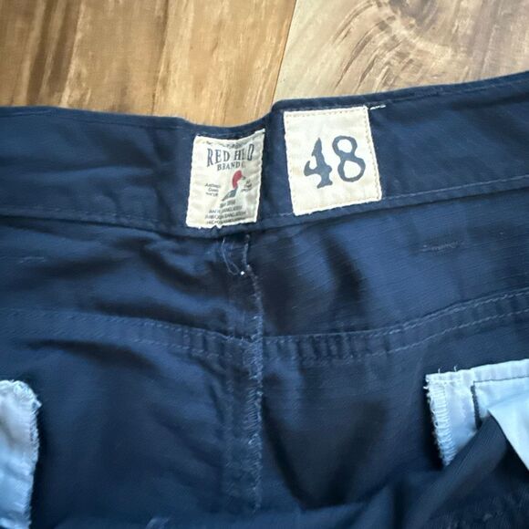 RedHead Men’s Navy Cotton Cargo Shorts Size 48 - Picture 3 of 5